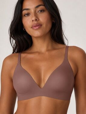 Knix Seamless Pink Bra